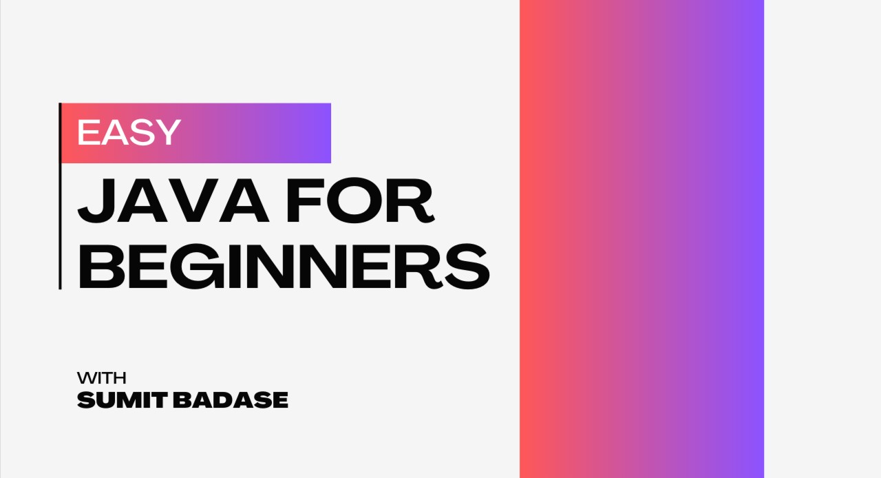 Java For Beginners Java for beginners